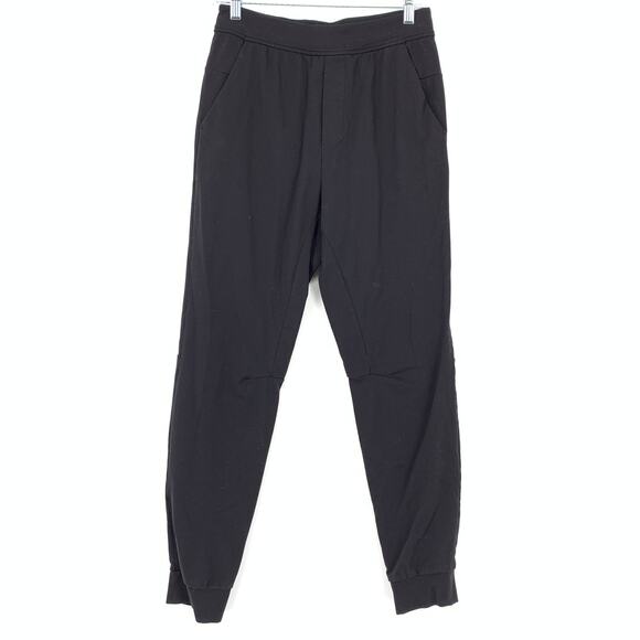 Lululemon Intent Jogger Pants Mens Size Small Black Pull On Elastic Waistband - Picture 1 of 6